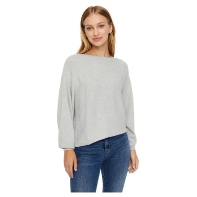 блуза,дамски,пуловери,дамски,плетени,дрехи,noisy,may,ship,o,neck,bg,sweater,grey,(light,grey,melange)