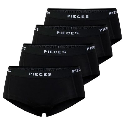 боксерки,дамско,бельо,дамски,бикини,и,танкини,pieces,logo,boxers,4,units,black
