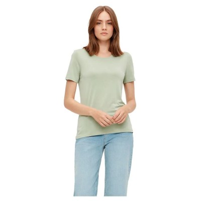 тениска,дамски,тениски,pieces,kamala,short,sleeve,t,shirt,green,(desert,sage)