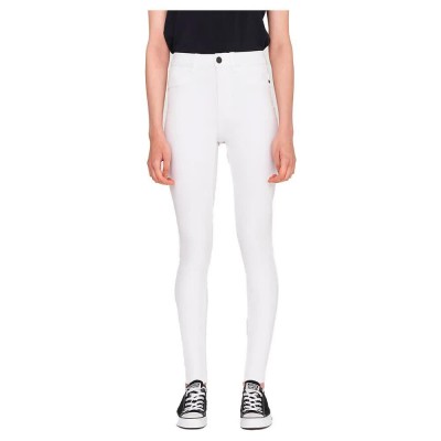 дънки,дамски,панталони,noisy,may,callie,high,waist,skinny,bw,jeans,white,(bright,white)