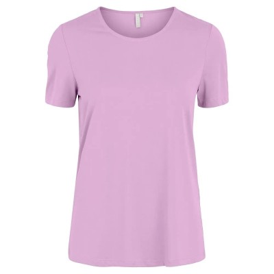 тениска,дамски,тениски,pieces,kamala,short,sleeve,t,shirt,orchid,bloom,(purple)