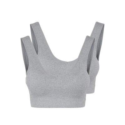 дамско,бельо,дамски,бикини,и,танкини,pieces,symmi,rib,bra,2,units,grey,(light,grey,melange,detail,2,pack)