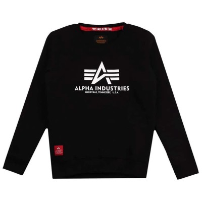 блуза,детски,блузи,alpha,industries,basic,sweatshirt,black