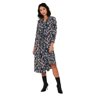 рокля,дамски,поли,и,рокли,jdy,piper,above,calf,dress,black,iris,aop,purple,parisian,blue,flowers,(multicolor)