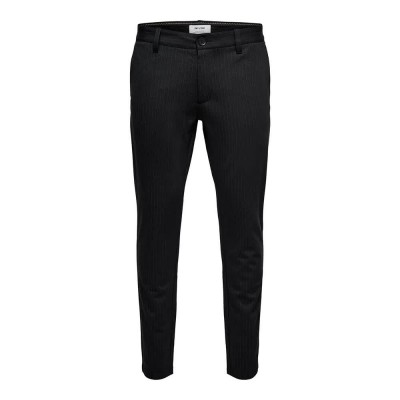 панталони,мъжки,панталони,only,&,sons,mark,stripe,gw,3727,pants,black,(black)