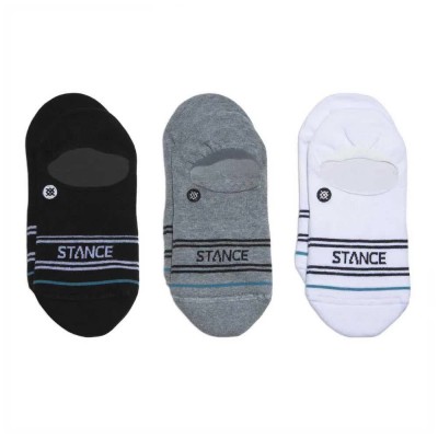 чорапи,мъжки,чорапи,stance,basic,no,show,socks,3,pairs,multicolor