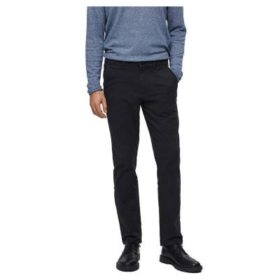 панталони,мъжки,панталони,selected,straight,new,paris,flex,pants,black,(black)
