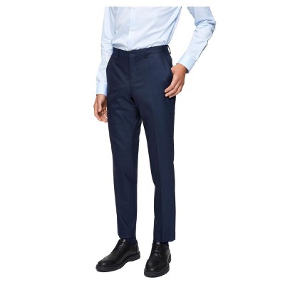 панталони,мъжки,панталони,selected,slim,mylostate,flex,pants,blue