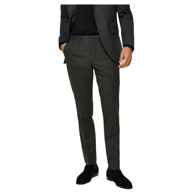 панталони,мъжки,панталони,selected,slim,mylologan,pants,green,(rifle,green)