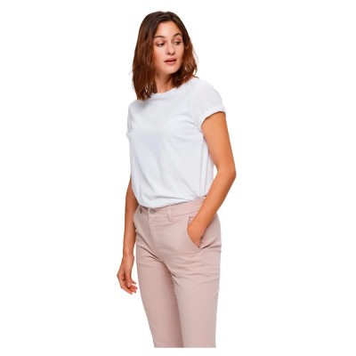 тениска,дамски,тениски,selected,my,perfect,box,cut,short,sleeve,t,shirt,white,(bright,white)