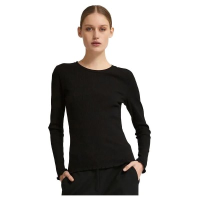 тениска,дамски,тениски,selected,anna,long,sleeve,t,shirt,black,(black)
