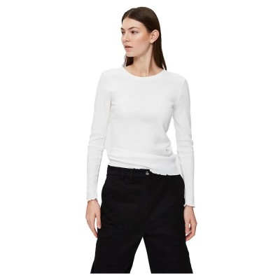 тениска,дамски,тениски,selected,anna,long,sleeve,t,shirt,white,(snow,white)