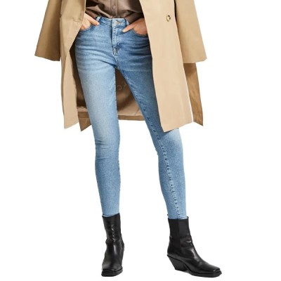 дънки,дамски,панталони,selected,sophia,mid,waist,skinny,jeans,blue