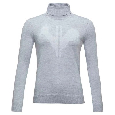 блуза,дамски,пуловери,дамски,плетени,дрехи,rossignol,classic,high,neck,sweater,grey,(light,grey)