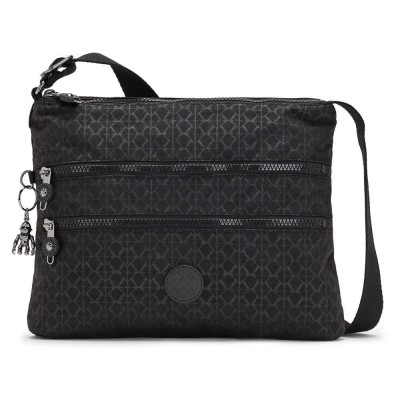 чанта,всички,чанти,kipling,alvar,bag,signature,emb,(black)