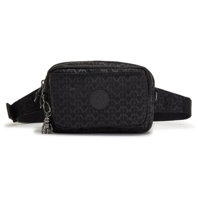 чанта,всички,чанти,kipling,abanu,multi,waist,bag,black,(signature,emb)