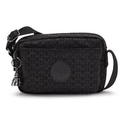 чанта,всички,чанти,kipling,abanu,bag,black,(signature,emb)