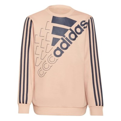 блуза,детски,блузи,adidas,logo,sweatshirt,ambient,blush,legend,ink,(orange)