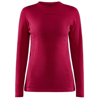 дамско,бельо,дамски,бикини,и,танкини,craft,pro,wool,extreme,x,long,sleeve,base,layer,machine,rhubarb,(red)