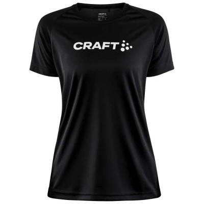 тениска,дамски,тениски,craft,core,unify,logo,short,sleeve,t,shirt,black