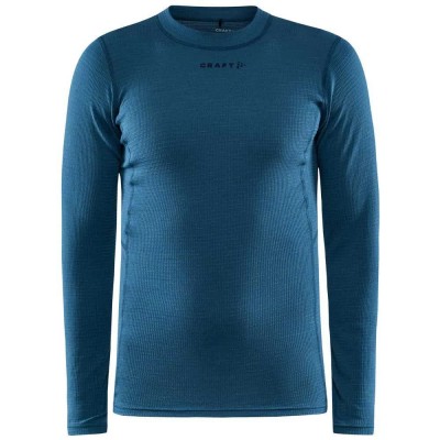 мъжко,бельо,craft,pro,wool,extreme,x,long,sleeve,base,layer,universe,blaze,(blue)