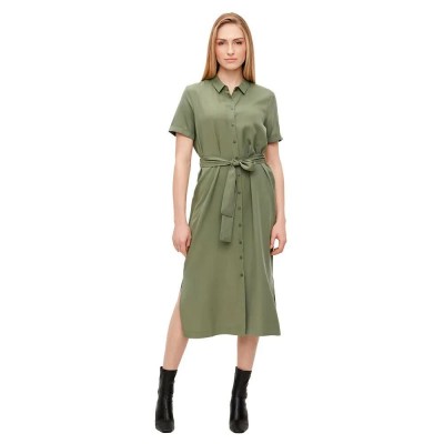 рокля,дамски,поли,и,рокли,object,tilda,isabella,short,sleeve,dress,green