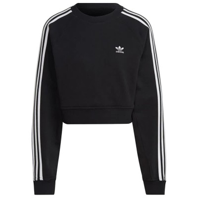 блуза,дамски,блузи,adidas,originals,sweatshirt,black1,(black)