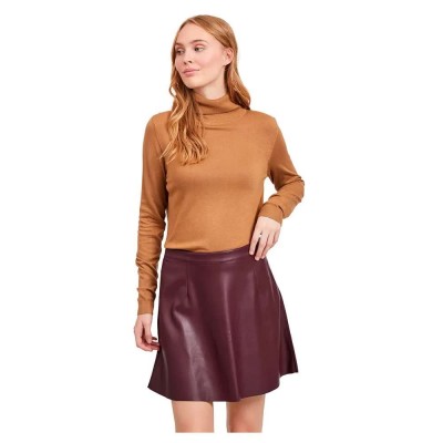 блуза,дамски,пуловери,дамски,плетени,дрехи,vila,bolonia,sweater,brown,(tigers,eye)