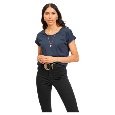 тениска,дамски,тениски,vila,dreamers,pure,short,sleeve,t,shirt,total,eclipse,(blue)