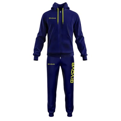 анцуг,мъжки,анцузи,givova,king,cotone,terry,poker,tracksuit,blue,fluor,yellow,(blue)