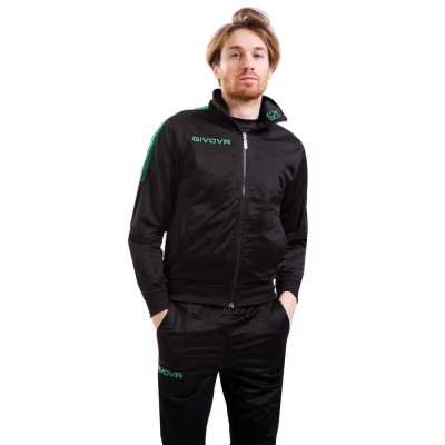 анцуг,мъжки,анцузи,givova,revolution,tracksuit,black,green,(black)