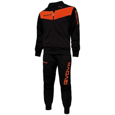 анцуг,мъжки,анцузи,givova,visa,fluo,tracksuit,black,fluor,orange,(black)