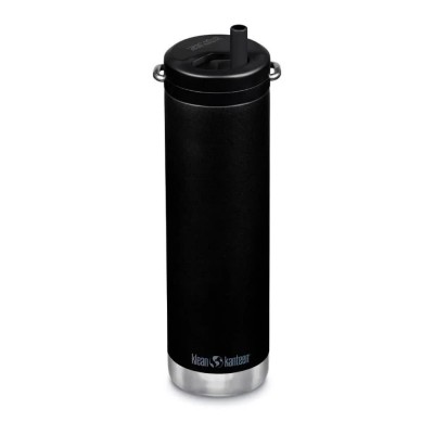 бутилки,за,вода,klean,kanteen,tkwide,20oz,with,twist,cap,insulated,thermal,bottle,black,(black)