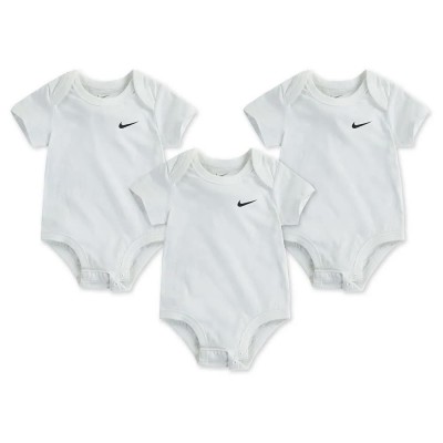 детски,облекла,за,момчета,детски,облекла,за,момичета,nike,swoosh,short,sleeve,body,3,units,white,(white)