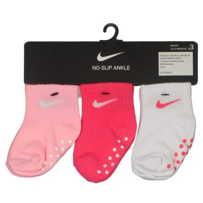 чорапи,мъжки,чорапи,дамски,чорапи,nike,core,swoosh,gripper,socks,3,pairs,multicolor,(dk,hyper,pink)