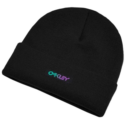 шапка,всички,шапки,oakley,b1b,gradient,patch,beanie,black,(blackout)