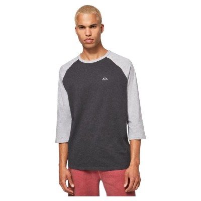 тениска,мъжки,тениски,oakley,relax,raglan,3,4,sleeve,t,shirt,grey,(double,grey,heather)