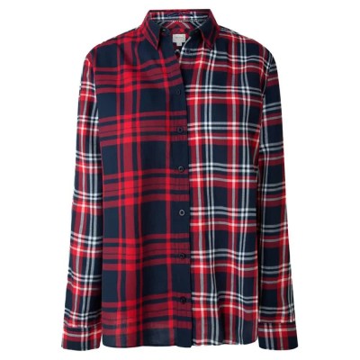 риза,с,дълъг,ръкав,дамски,блузи,дамски,ризи,pepe,jeans,olivianne,long,sleeve,shirt,blue
