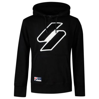 суичър,мъжки,пуловери,superdry,code,logo,che,hoodie,black