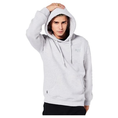 суичър,мъжки,пуловери,superdry,vintage,logo,embroidered,hoodie,glacier,grey,marl,(grey)