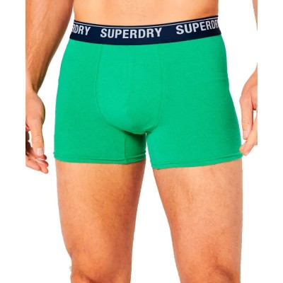 боксерки,мъжко,бельо,superdry,multi,boxers,2,units,oregon,bright,green,(green)