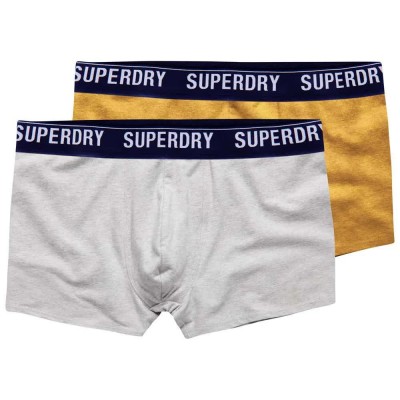 боксерки,мъжко,бельо,superdry,multi,boxers,2,units,yellow,grey,(multicolor)