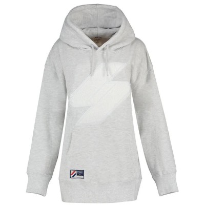 суичър,дамски,блузи,superdry,code,logo,che,os,hoodie,ice,marl,(grey)