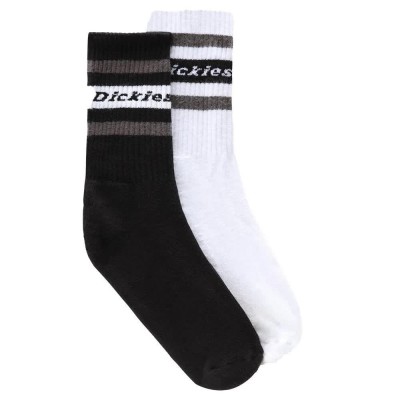 чорапи,дамски,чорапи,dickies,genola,socks,white,black,(black)