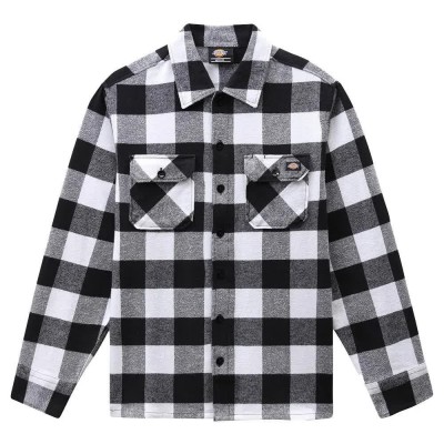 риза,с,дълъг,ръкав,мъжки,ризи,dickies,new,sacramento,long,sleeve,shirt,white,black,(black)