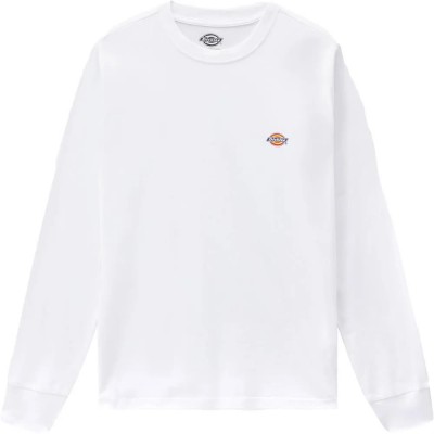 тениска,дамски,тениски,dickies,mapleton,long,sleeve,t,shirt,white