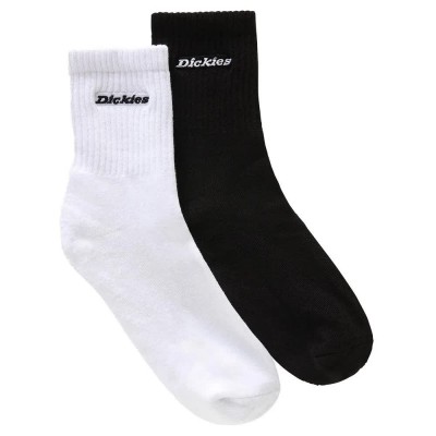 чорапи,дамски,чорапи,dickies,new,carlyss,crew,socks,white,black,(black,white)