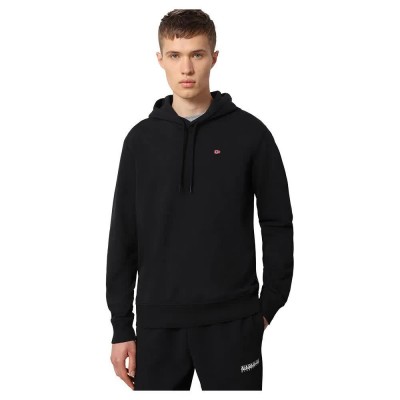 суичър,мъжки,пуловери,napapijri,balis,hood,hoodie,black,041,(black)