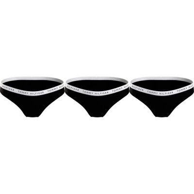 дамско,бельо,дамски,бикини,и,танкини,tommy,hilfiger,cotton,panties,3,units,black,(black,black)