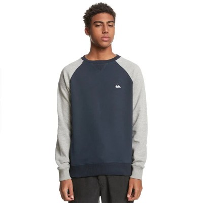 сако,мъжки,пуловери,quiksilver,everday,crew,sweatshirt,navy,blazer,(blue)